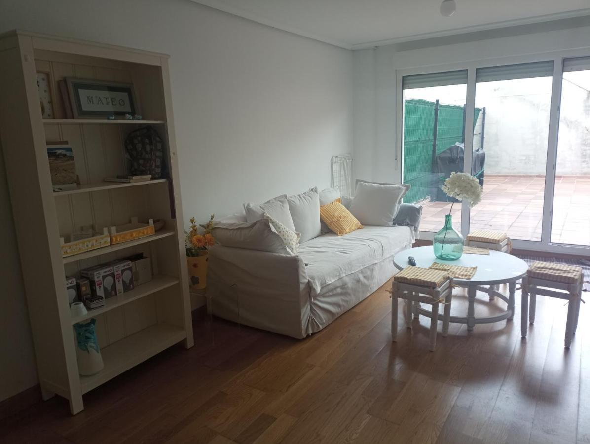Apartamento Con Terraza Comillas Exterior foto